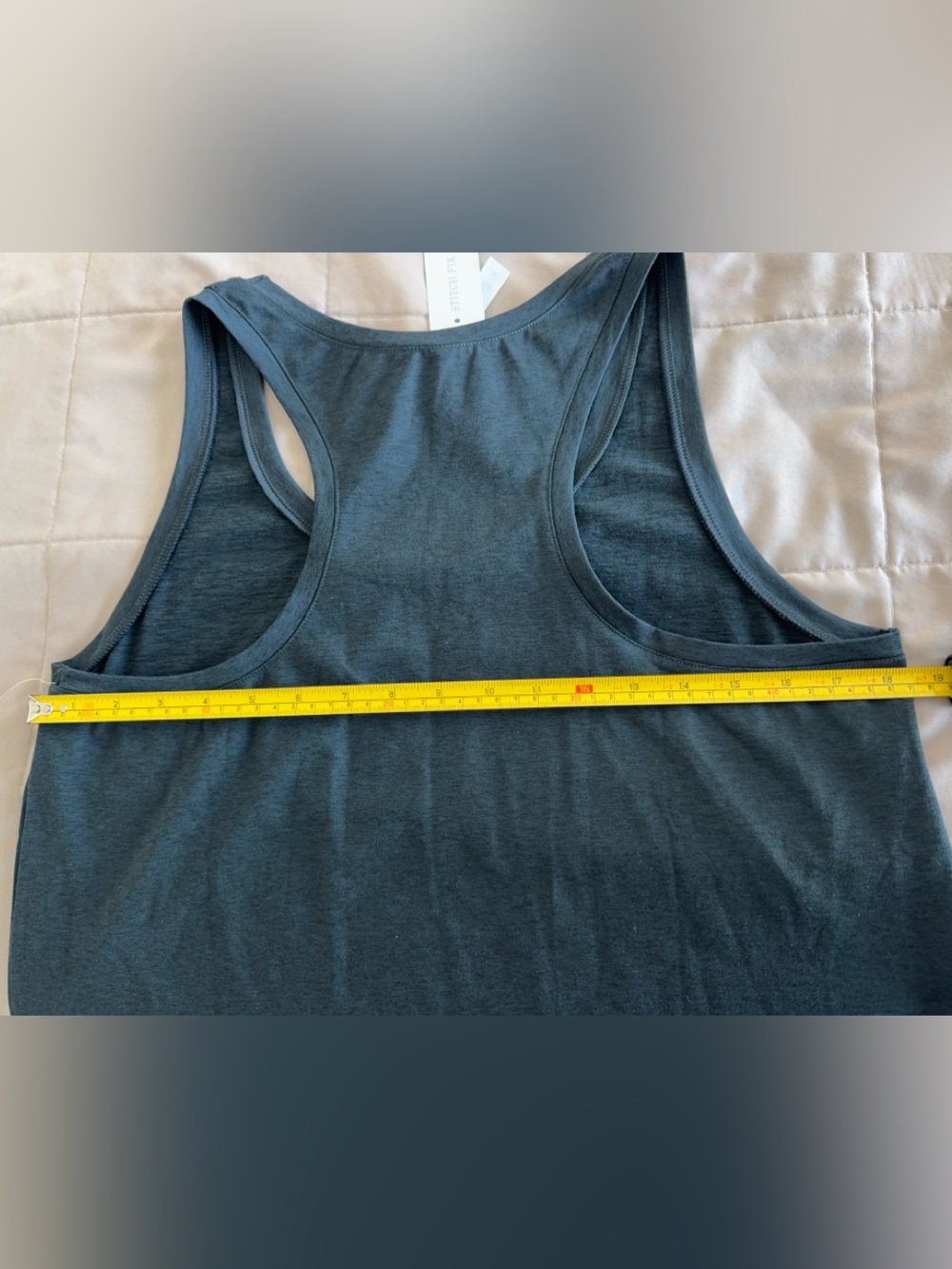 Glyder Stride Tank: Black Marble SIZE L - Picture 5 of 7